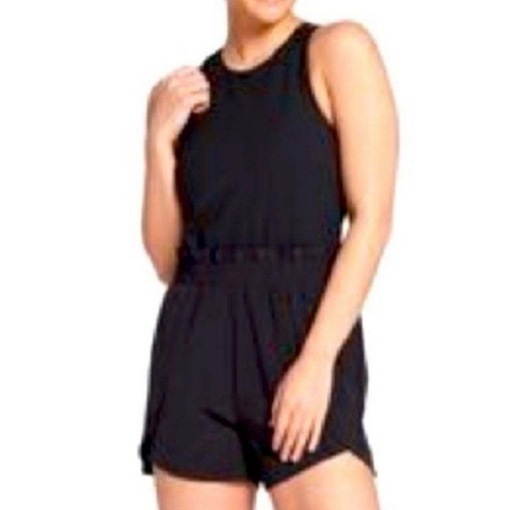 CALIA by Carrie Underwood Black Sleeveless Romper